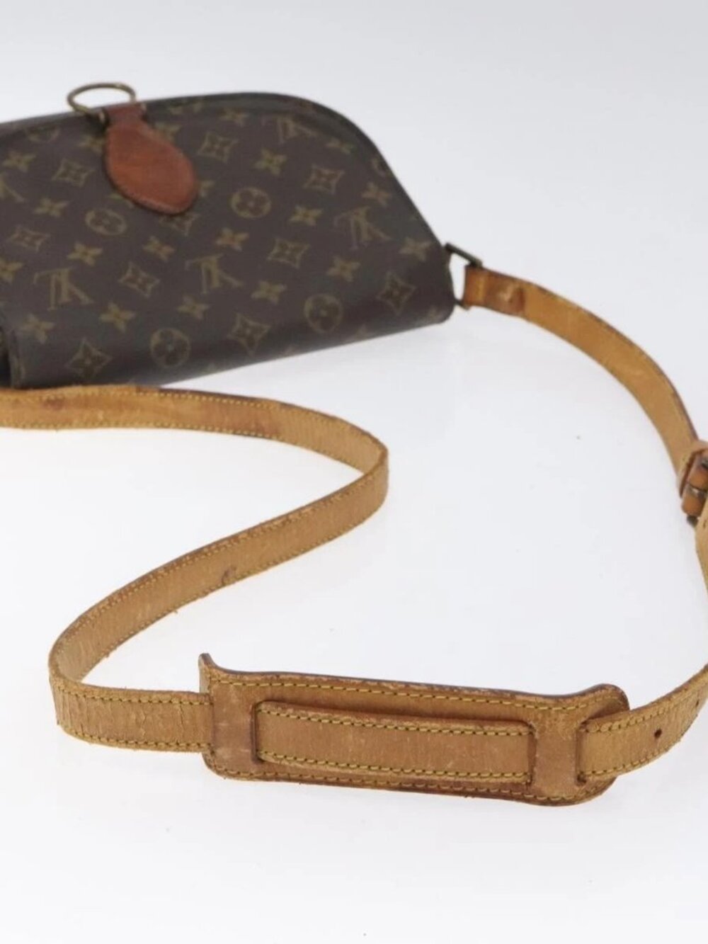 LOUIS VUITTON Monogram Monogram Saint Cloud GM Shoulder Bag M51242 Auth 122628 - Picture 8 of 16